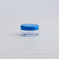 Embalagem de recipiente para cosméticos vazio frasco de plástico transparente para creme 5g